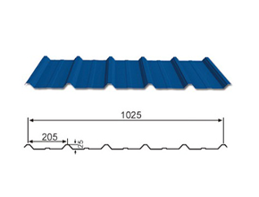 YX25-205-1025墻面彩鋼瓦